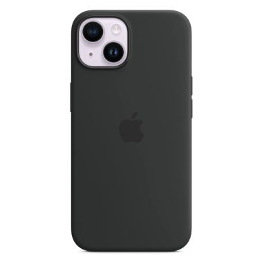 Чехол Apple Silicone Case with MagSafe for iPhone 14 Midnight - цена, характеристики, отзывы, рассрочка, фото 1
