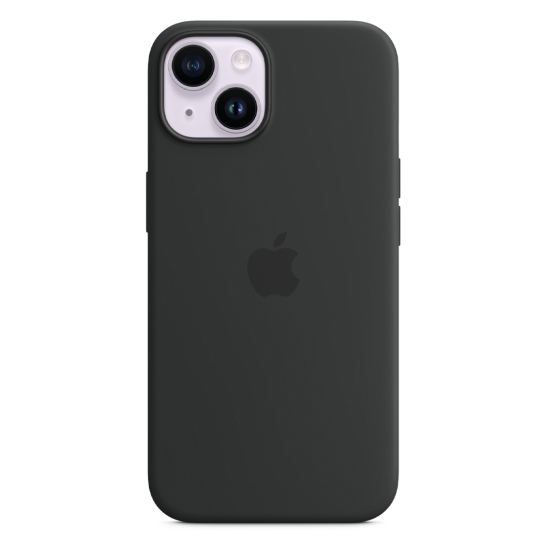 Чехол Apple Silicone Case with MagSafe for iPhone 14 Midnight - цена, характеристики, отзывы, рассрочка, фото 1