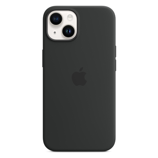 Чохол Apple Silicone Case with MagSafe for iPhone 14 Midnight - ціна, характеристики, відгуки, розстрочка, фото 4