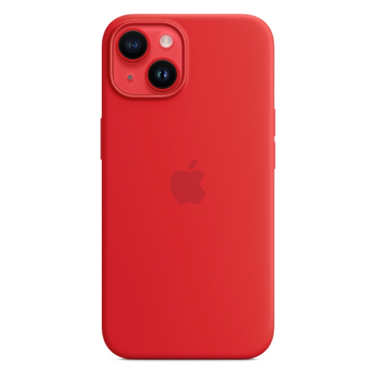 Чохол Apple Silicone Case with MagSafe for iPhone 14 (PRODUCT)RED - ціна, характеристики, відгуки, розстрочка, фото 1