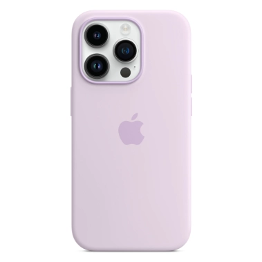 Чехол Apple Silicone Case with MagSafe for iPhone 14 Pro Lilac - цена, характеристики, отзывы, рассрочка, фото 1