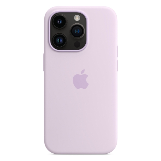 Чехол Apple Silicone Case with MagSafe for iPhone 14 Pro Lilac - цена, характеристики, отзывы, рассрочка, фото 2