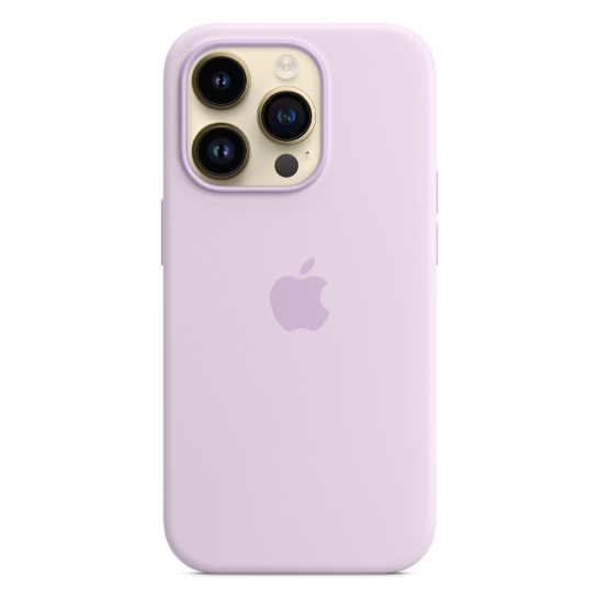 Чохол Apple Silicone Case with MagSafe for iPhone 14 Pro Lilac - ціна, характеристики, відгуки, розстрочка, фото 3