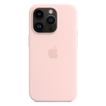 Чохол Apple Silicone Case with MagSafe for iPhone 14 Pro Chalk Pink