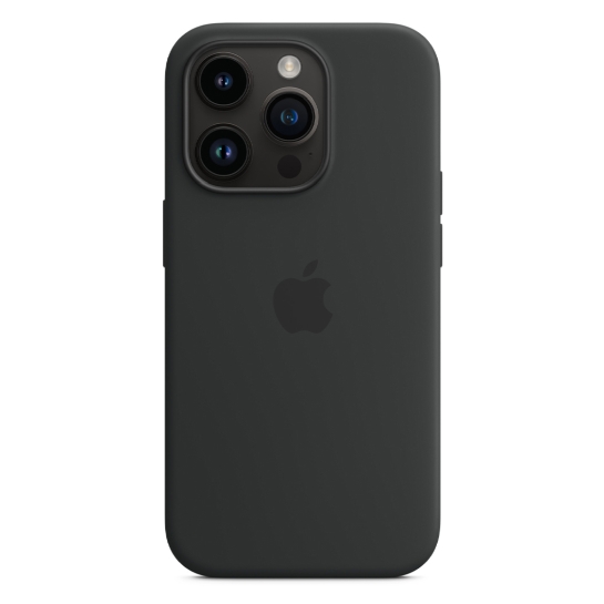 Чохол Apple Silicone Case with MagSafe for iPhone 14 Pro Midnight - ціна, характеристики, відгуки, розстрочка, фото 1