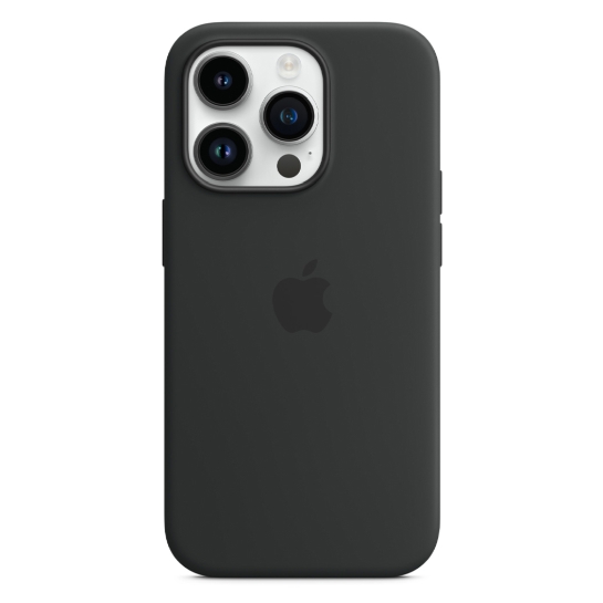 Чохол Apple Silicone Case with MagSafe for iPhone 14 Pro Midnight - ціна, характеристики, відгуки, розстрочка, фото 2