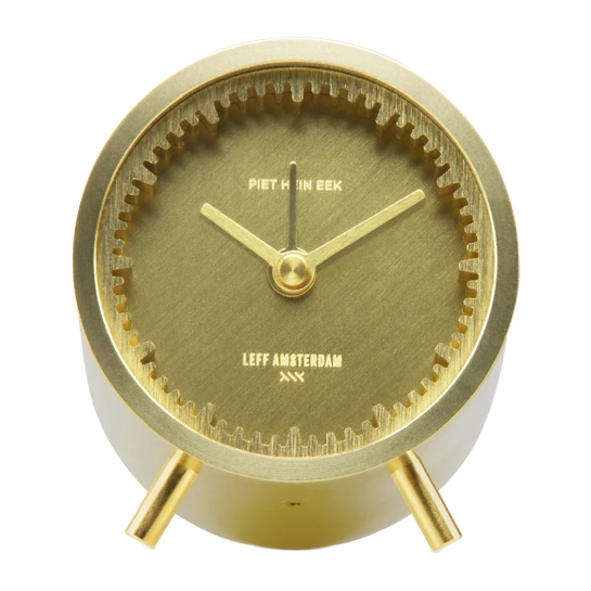 Годинник настільний LEFF Tube Alarm Clock Brass - ціна, характеристики, відгуки, розстрочка, фото 1