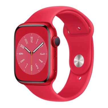 Apple Watch 8 45mm (PRODUCT)RED Aluminum Case with (PRODUCT)RED Sport Band