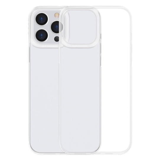 Чехол Baseus Simplicity Transparent TPU Case for iPhone 14 Pro Clear - цена, характеристики, отзывы, рассрочка, фото 1