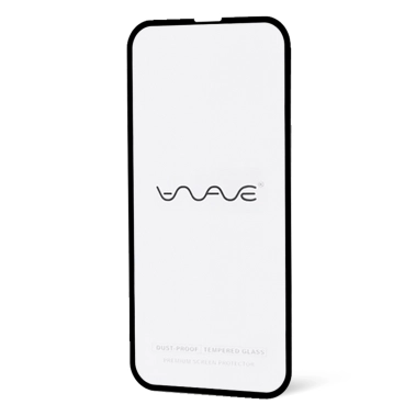 Скло Wave Full 2.5D Dust Proof for iPhone 14 Pro Front Black - цена, характеристики, отзывы, рассрочка, фото 1