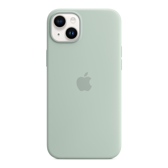 Чохол Apple Silicone Case with MagSafe for iPhone 14 Plus Succulent - ціна, характеристики, відгуки, розстрочка, фото 4