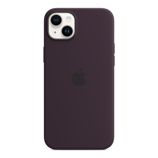 Чехол Apple Silicone Case with MagSafe for iPhone 14 Plus Elderberry - цена, характеристики, отзывы, рассрочка, фото 2