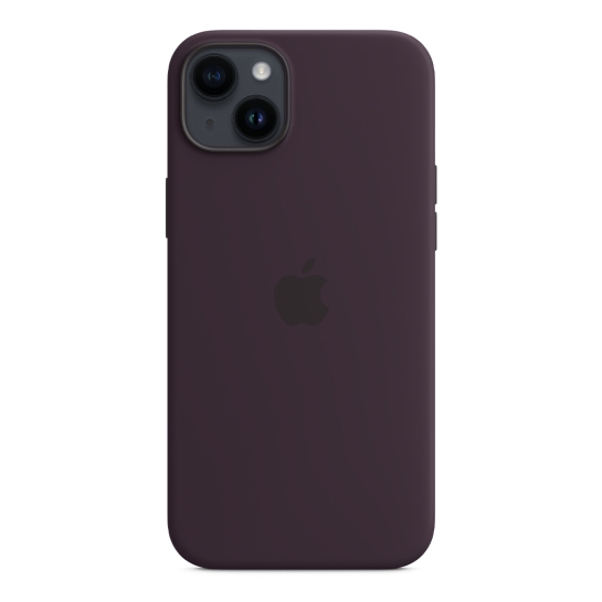 Чехол Apple Silicone Case with MagSafe for iPhone 14 Plus Elderberry - цена, характеристики, отзывы, рассрочка, фото 3