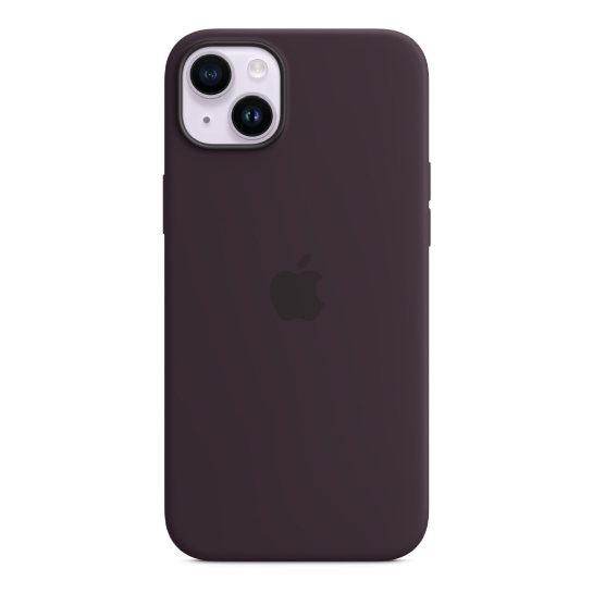 Чохол Apple Silicone Case with MagSafe for iPhone 14 Plus Elderberry - ціна, характеристики, відгуки, розстрочка, фото 4