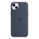 Чохол Apple Silicone Case with MagSafe for iPhone 14 Plus Storm Blue