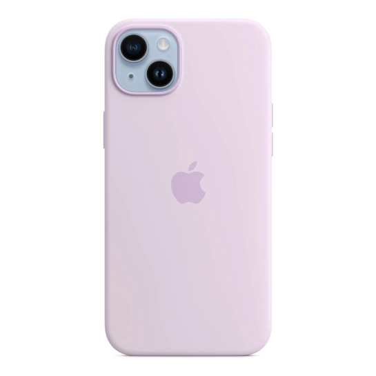 Чохол Apple Silicone Case with MagSafe for iPhone 14 Plus Lilac