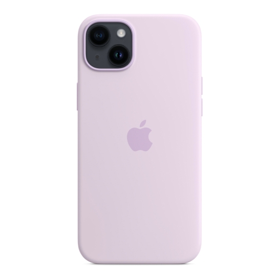 Чехол Apple Silicone Case with MagSafe for iPhone 14 Plus Lilac - цена, характеристики, отзывы, рассрочка, фото 3