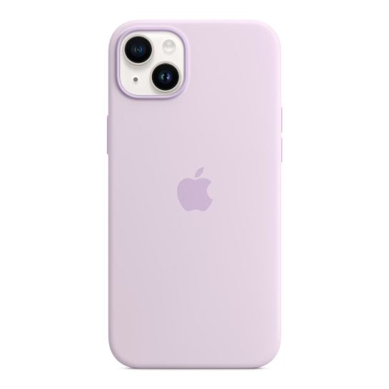 Чехол Apple Silicone Case with MagSafe for iPhone 14 Plus Lilac - цена, характеристики, отзывы, рассрочка, фото 4