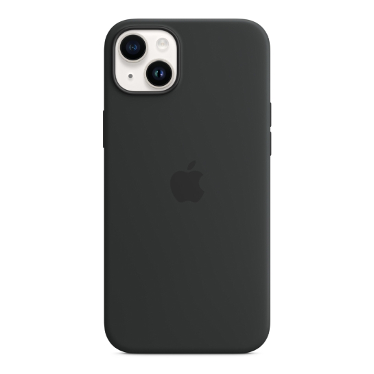 Чехол Apple Silicone Case with MagSafe for iPhone 14 Plus Midnight - цена, характеристики, отзывы, рассрочка, фото 4