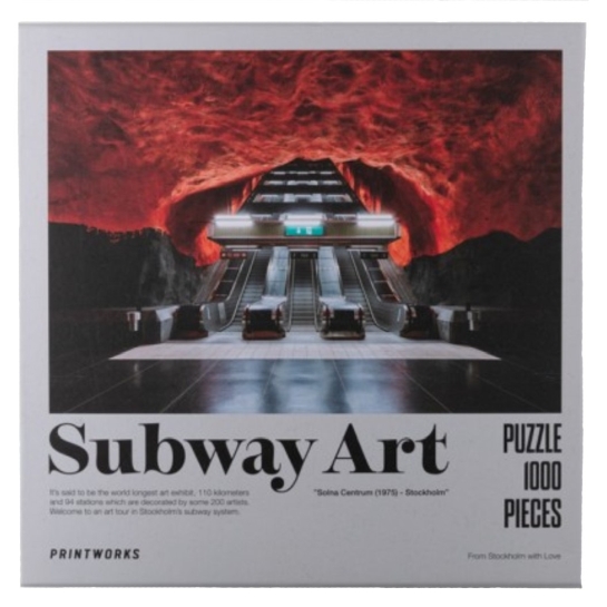 Пазл PRINTWORKS Puzzle - Subway Art Fire - цена, характеристики, отзывы, рассрочка, фото 1