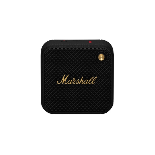 Портативна акустика Marshall Willen Black and Brass - ціна, характеристики, відгуки, розстрочка, фото 1