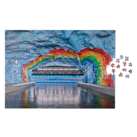Пазл PRINTWORKS Puzzle - Subway Art Rainbow - ціна, характеристики, відгуки, розстрочка, фото 2