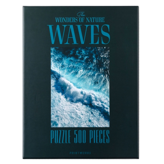 Пазл PRINTWORKS Puzzle - Waves - ціна, характеристики, відгуки, розстрочка, фото 1
