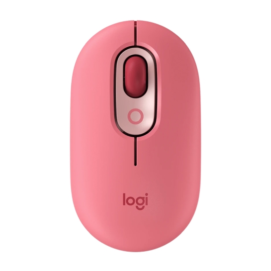 Миша Logitech POP Mouse Bluetooth Heartbreaker Rose - ціна, характеристики, відгуки, розстрочка, фото 1