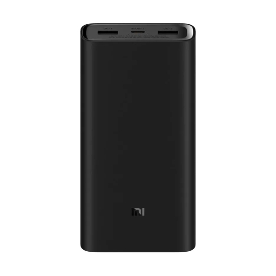 Зовнішній акумулятор Xiaomi Mi PowerBank 20000mAh 50W QC3.0 Type-C Black - ціна, характеристики, відгуки, розстрочка, фото 1