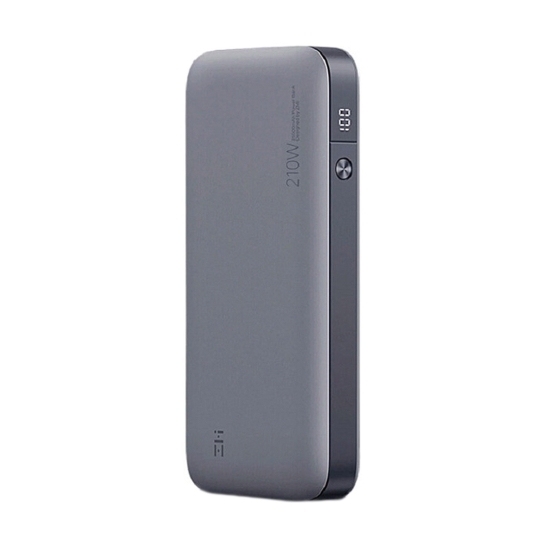 Зовнішній акумулятор Xiaomi ZMI Power Bank No.20 LCD 25000mAh 210W QC3.0 Grey - ціна, характеристики, відгуки, розстрочка, фото 1