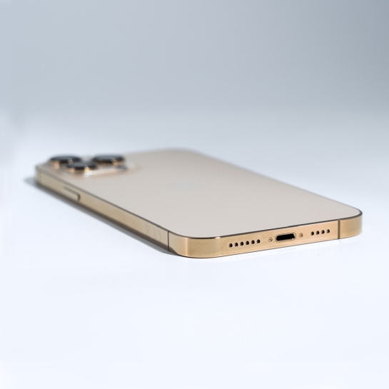 Б/У Apple iPhone 13 Pro Max 128 Gb Gold (Ідеальний) - ціна, характеристики, відгуки, розстрочка, фото 6