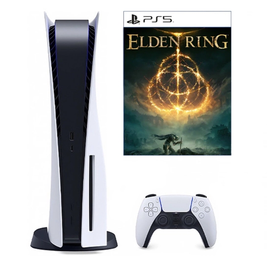Ігрова приставка Sony PlayStation 5 + Гра Elden Ring - ціна, характеристики, відгуки, розстрочка, фото 1