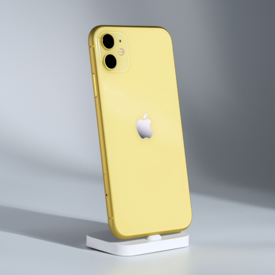 Б/У Apple iPhone 11 128 Gb Yellow (Ідеальний) - ціна, характеристики, відгуки, розстрочка, фото 1