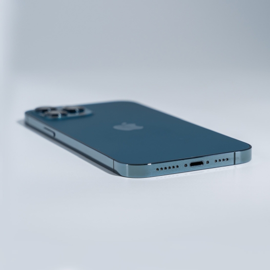 Б/У Apple iPhone 12 Pro Max 128 Gb Pacific Blue (Ідеальний) - ціна, характеристики, відгуки, розстрочка, фото 6