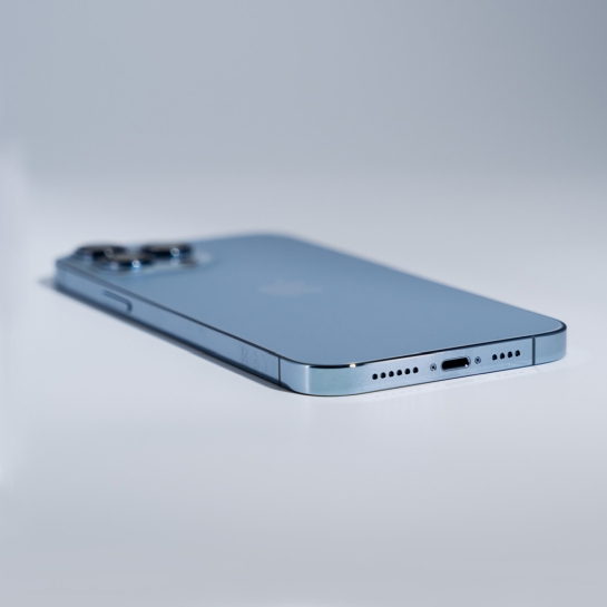 Б/У Apple iPhone 13 Pro Max 128 Gb Sierra Blue (Відмінний) - ціна, характеристики, відгуки, розстрочка, фото 6