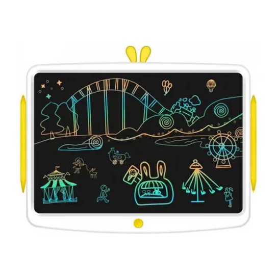 Графічний планшет Xiaomi Wicue Board LCD White/Yellow - ціна, характеристики, відгуки, розстрочка, фото 1