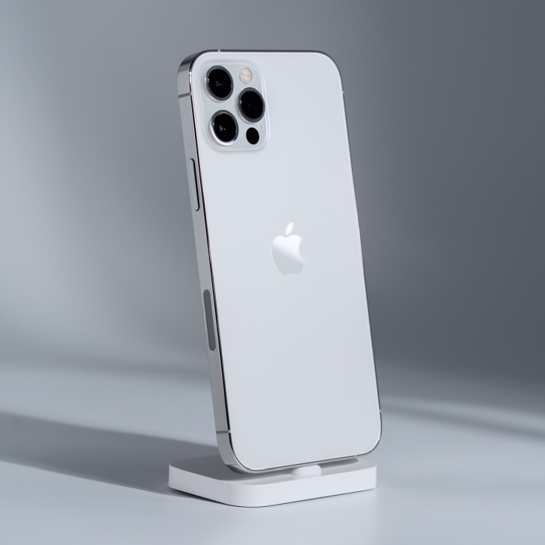 Б/У Apple iPhone 12 Pro 128 Gb Silver (Ідеальний) - ціна, характеристики, відгуки, розстрочка, фото 1