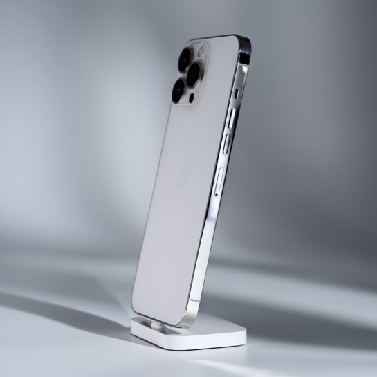 Б/У Apple iPhone 13 Pro Max 128 Gb Silver (2) - цена, характеристики, отзывы, рассрочка, фото 3
