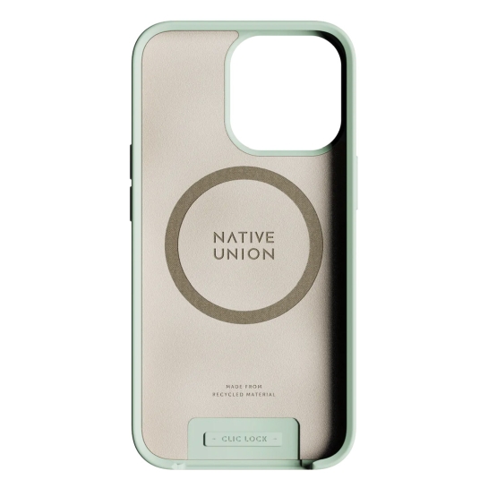 Чохол Native Union Clic Pop Magnetic Case Sage for iPhone 13 Pro - ціна, характеристики, відгуки, розстрочка, фото 2