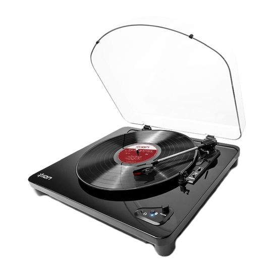 Вініловий програвач ION Air LP Black - ціна, характеристики, відгуки, розстрочка, фото 1