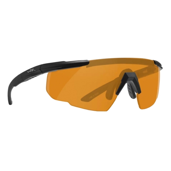 Балістичні окуляри Wiley X SABER ADV Grey/Orange/Transparent Lenses - ціна, характеристики, відгуки, розстрочка, фото 2