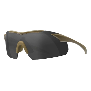 Балістичні окуляри Wiley X VAPOR 2.5 Grey/Transparent Lenses - цена, характеристики, отзывы, рассрочка, фото 1