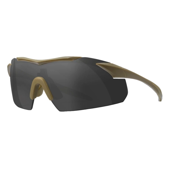 Балістичні окуляри Wiley X VAPOR 2.5 Grey/Transparent Lenses