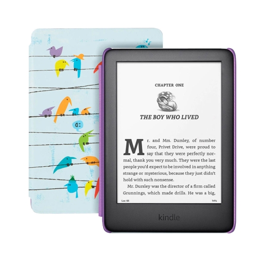 Електронна книга Amazon Kindle 10th Gen. 8GB Kids Edition Rainbow Birds Cover - ціна, характеристики, відгуки, розстрочка, фото 1