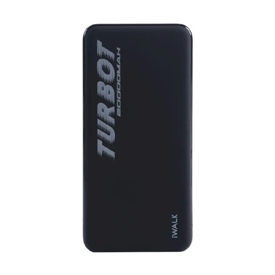 Зовнішній акумулятор iWalk Turbot 20000mAh Black - ціна, характеристики, відгуки, розстрочка, фото 1