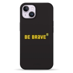 Чехол Pump Silicone Minimalistic Case with MagSafe for iPhone 14 Be Brave
