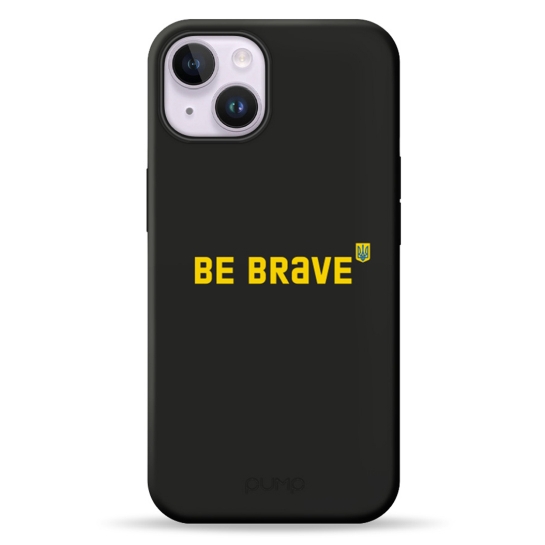 Чохол Pump Silicone Minimalistic Case with MagSafe for iPhone 14 Be Brave - ціна, характеристики, відгуки, розстрочка, фото 1