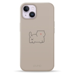 Чохол Pump Silicone Minimalistic Case with MagSafe for iPhone 14 Cat Fass
