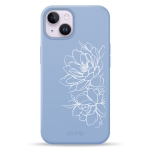 Чехол Pump Silicone Minimalistic Case with MagSafe for iPhone 14 Floral #