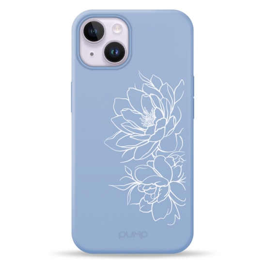 Чохол Pump Silicone Minimalistic Case with MagSafe for iPhone 14 Floral # - ціна, характеристики, відгуки, розстрочка, фото 1